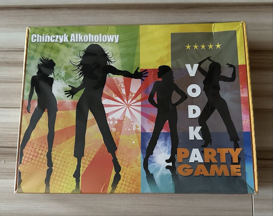 Gra planszowa imprezowa Chińczyk alkoholowy Alkochińczyk Alko-Chińczyk
