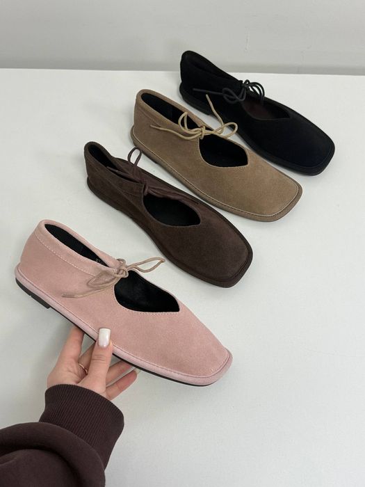 Балетки анатомічні,ЗАМША 2026