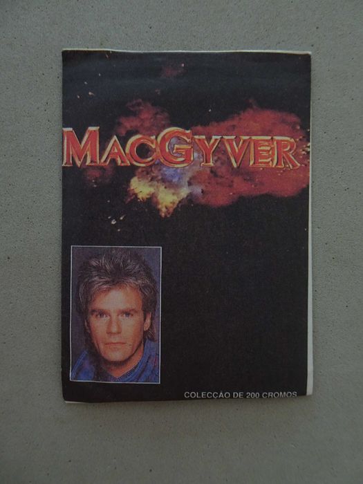 Carteira de cromos fechada MacGyver - Sorcácius