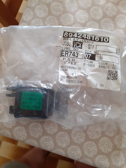 Relay pre aquecimento  das velas