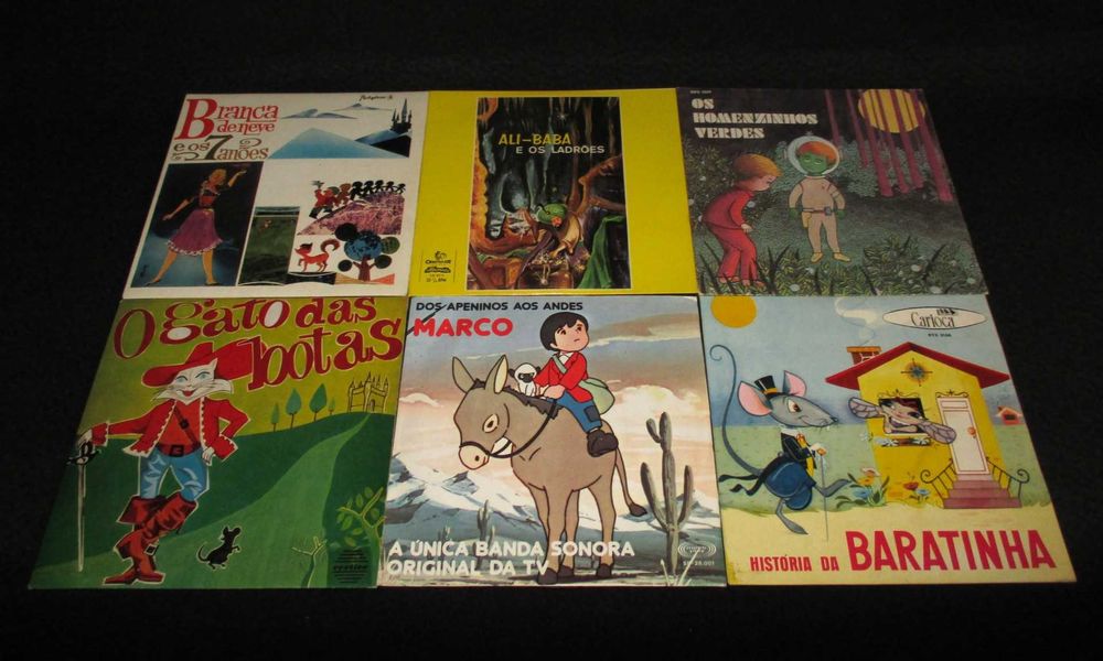 Singles Vinil Histórias Infantis Disney Single Anos 60-70