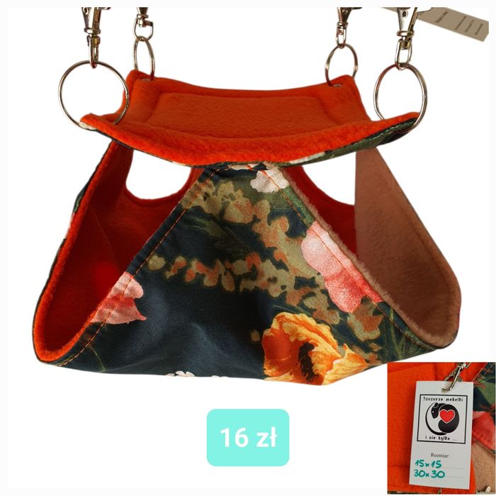 Hamak podwójny piętrowy plaster dla gryzoni szczurów