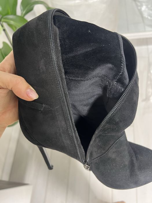 Сапожки замшевые Giadini