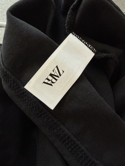 Лонг zara черный М oversize