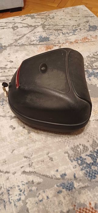 Kufer na kask skuter odpinany z siedziskiem
