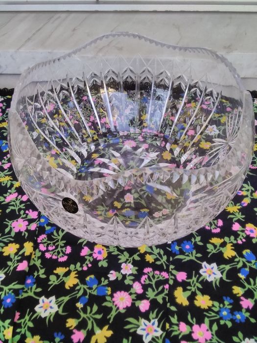 Grande taça em Cristal da Stephans