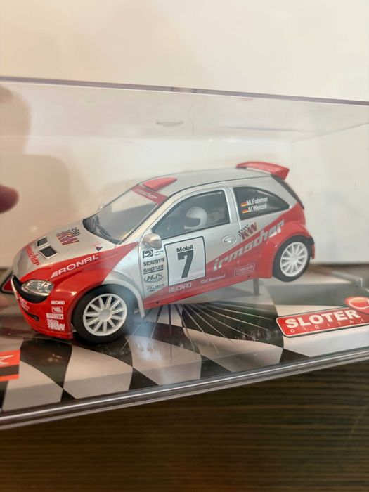 SCX Digital/Sloter "#7 Opel Corsa Super 1600 IRMSCHER"  - Novo