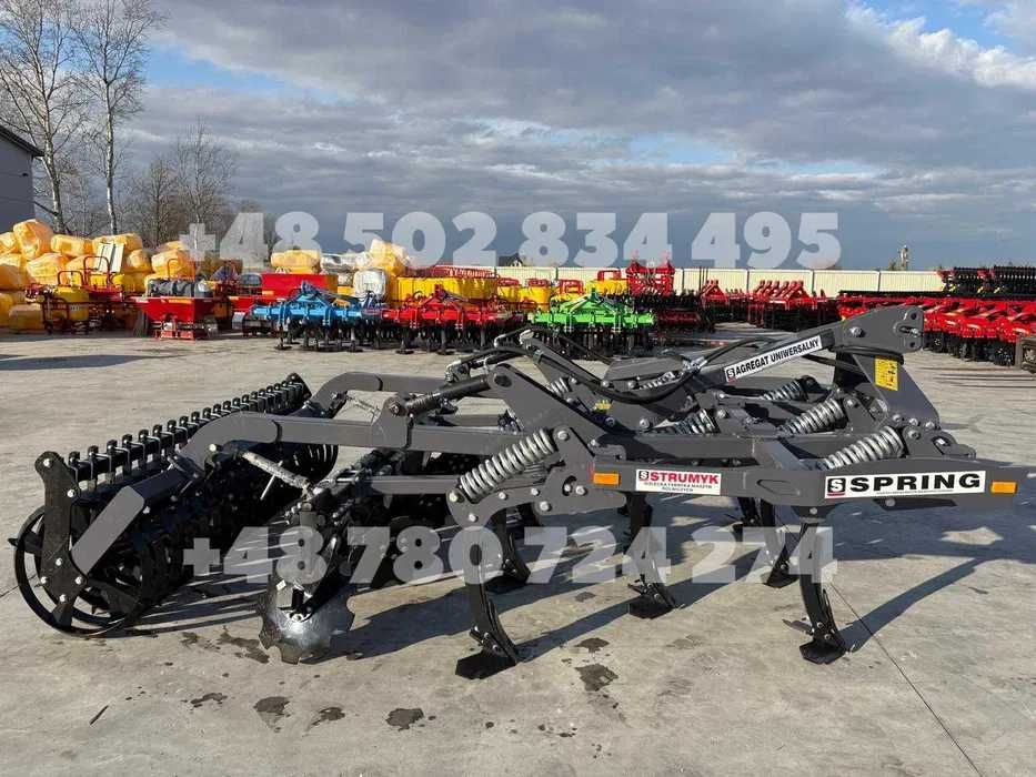 bezorkowy/2m/2,4m/3m SPRING AGREGAT podorywkowo-orkowy/brona/gruber