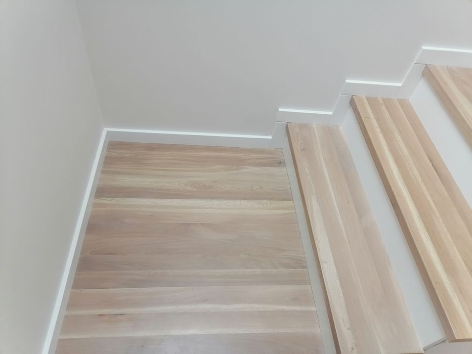 Schody dębowe listwy, trepy nakładki