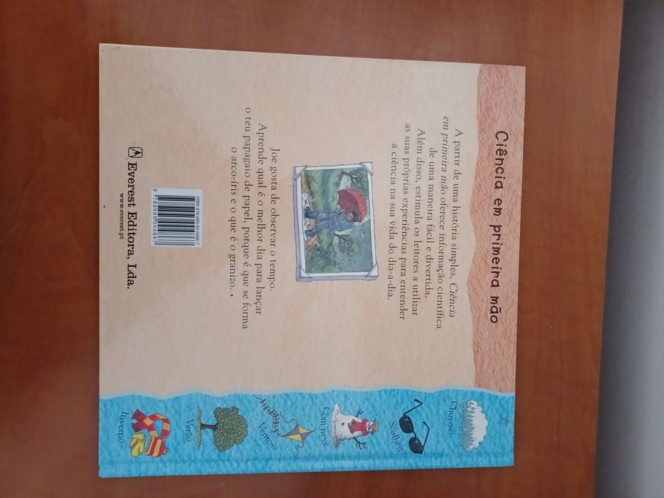 Livro "Ciência em primeira mão - O tempo"