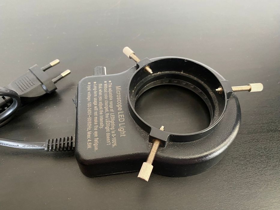 Ring Light Microscópio