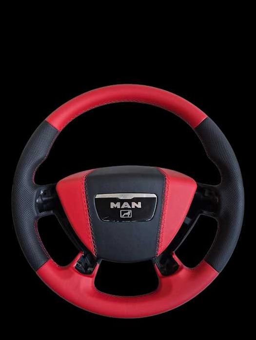 Obszycie kierownicy, bicepsy, wąsy / dywaniki samochodowe Kier Center