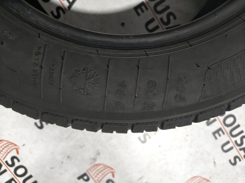 2 pneus semi novos 215-60R16C Kleber - Oferta dos Portes
