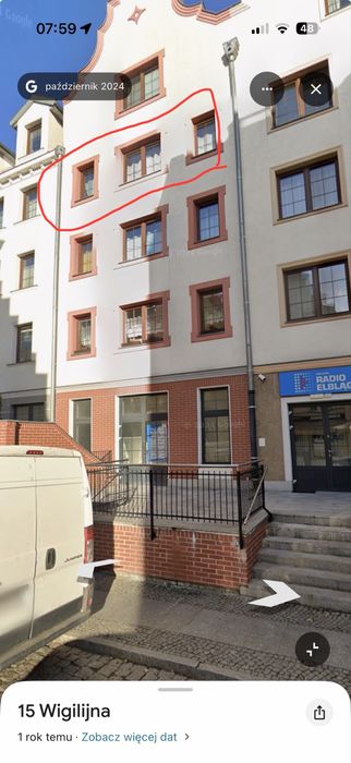 Elblag Stare miasto ul wigilijna