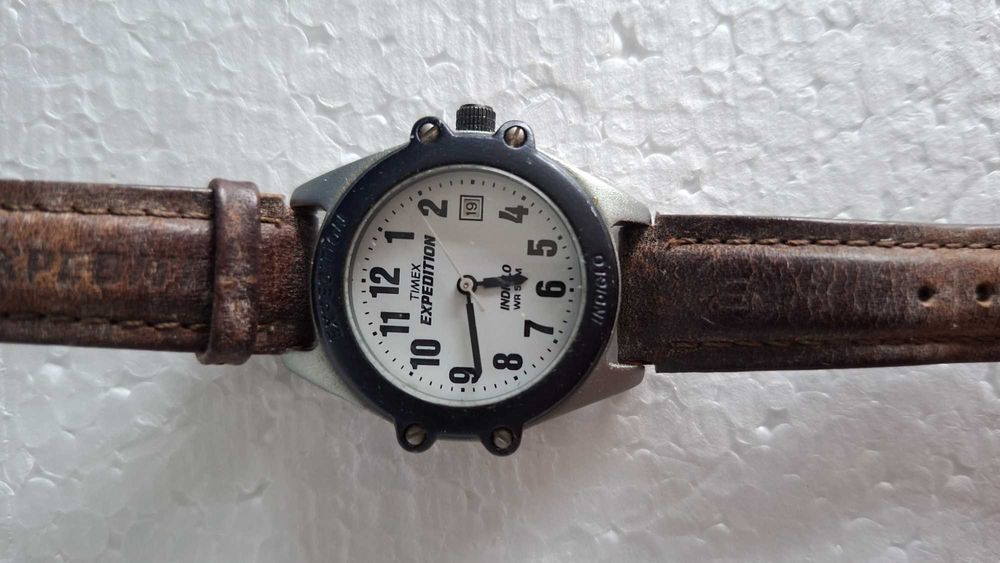Relógio Pulso Timex Expedition Indiglo CR 1216 CELL 50 Water Resistant