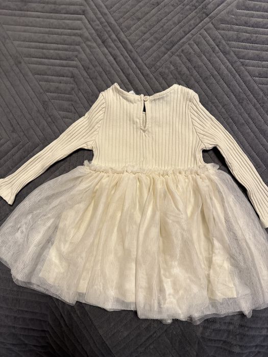 Святкова сукня молочного кольору, 74-80 розмір