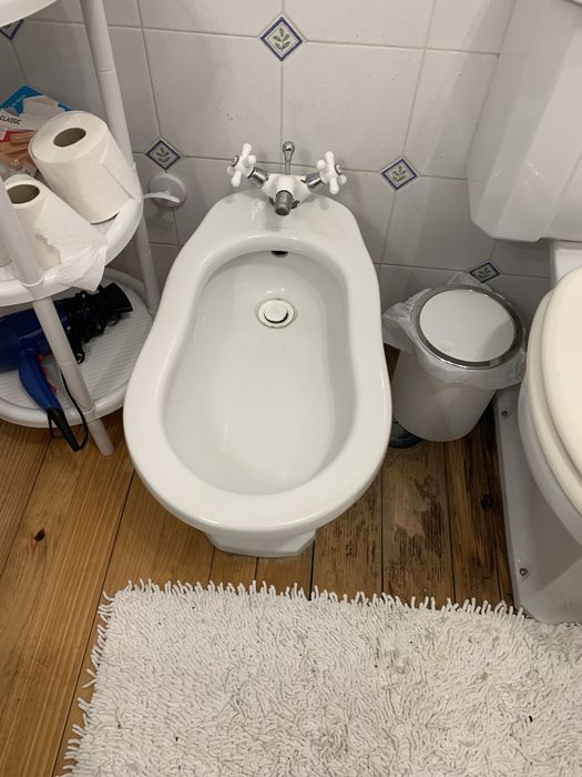 Sanita e bide, branco