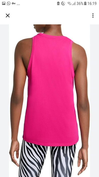 Топ майка спортивна з котоном Nike dri-fit p.l