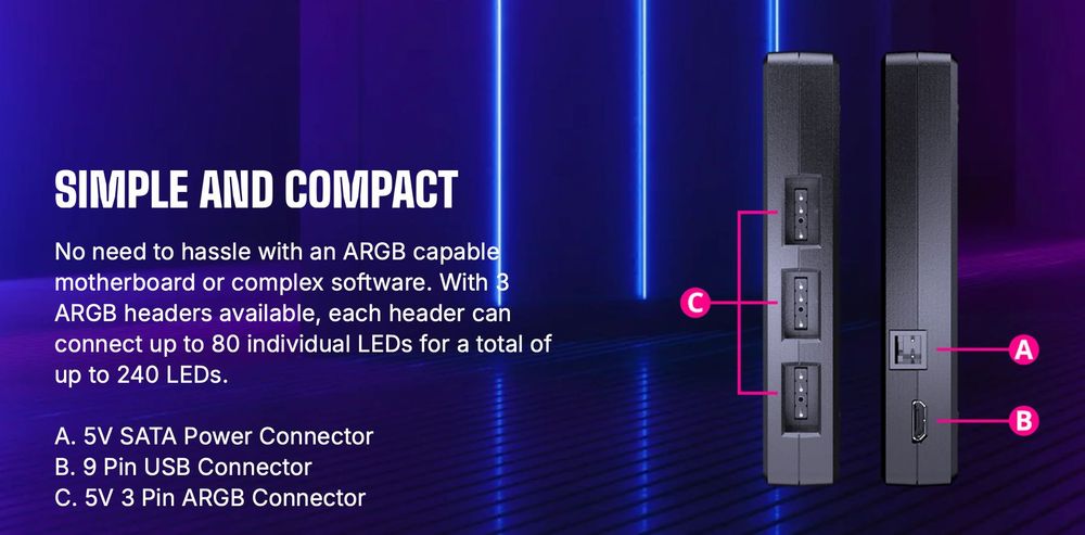 Cooler Master LED Kontroller A1