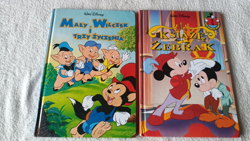 Disney 6x Pocahontas Oliver i Spółka Bambi i zagubiona wiewiórka Mały