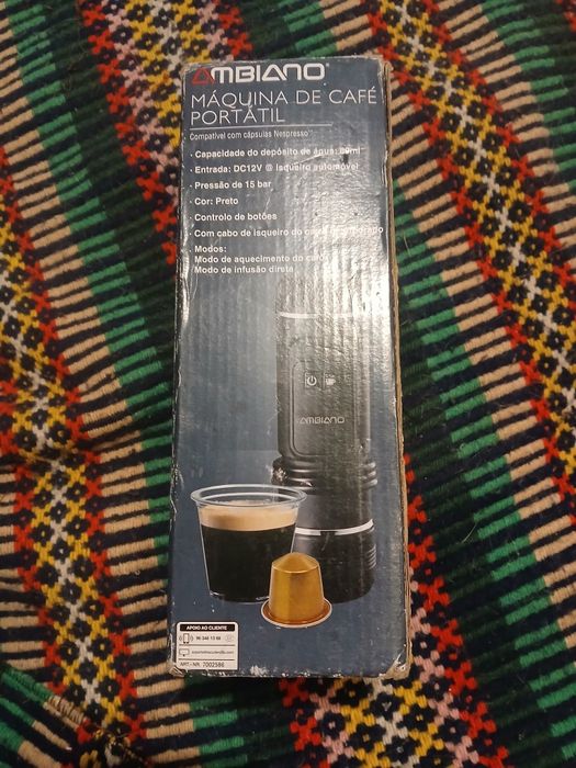 máquina de café portátil ambiano 12V