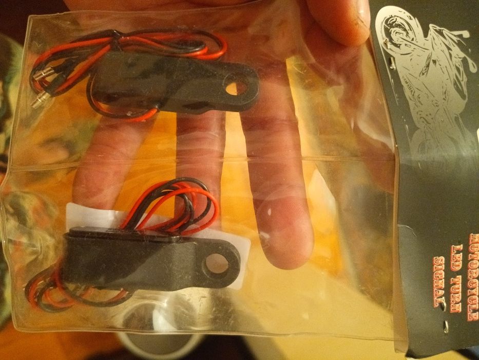 Luzes led piscas mota