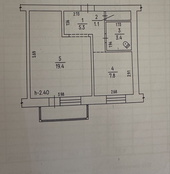 Продаж квартири м.Канів