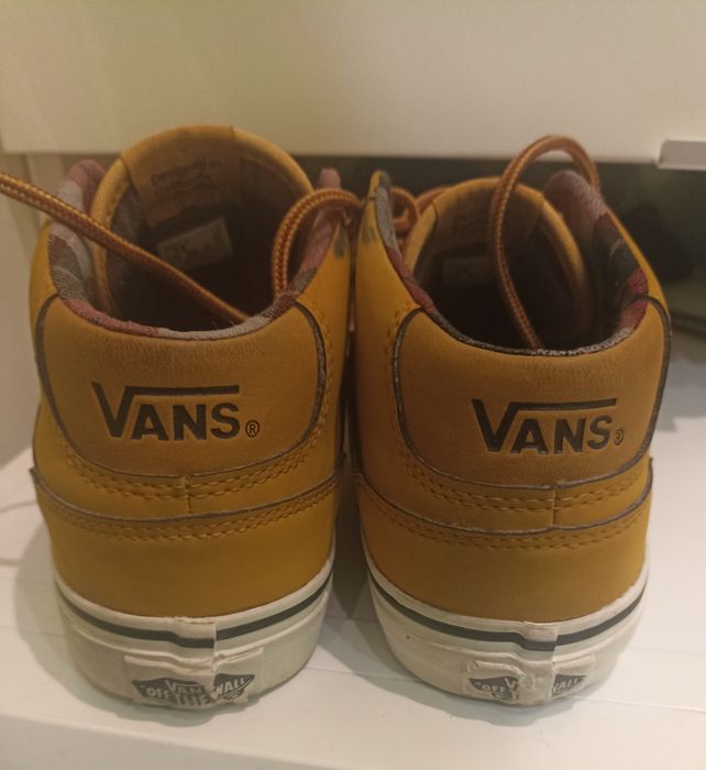 Buty Vans 36 musztardowe