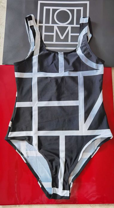 Купальник Toteme Positano monogram