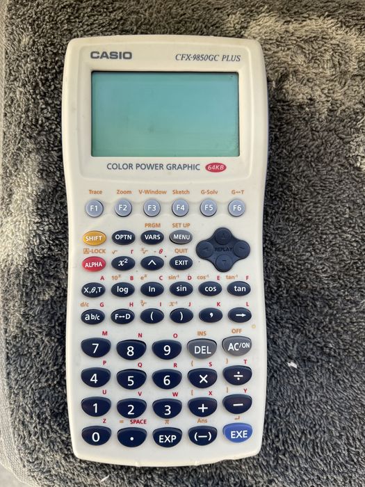 Calculadora grafica CFX-9850GB Plus