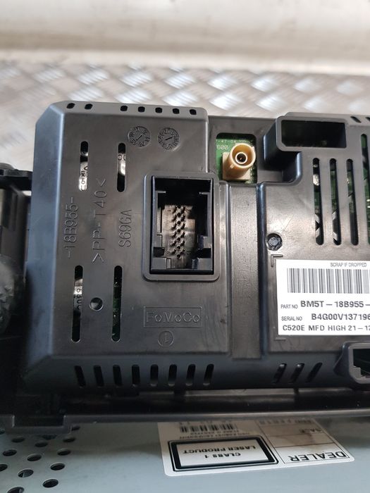 Radio Cd Bm5T-18C815-Rl + Wyświetlacz Ekran Ford Focus Mk3 13R-