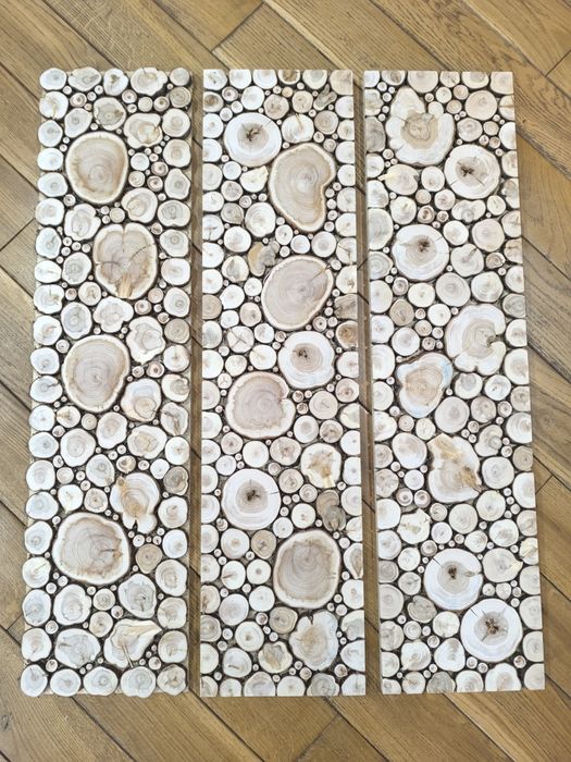 Панно з ялівцю можжевельник панелі декор для бані