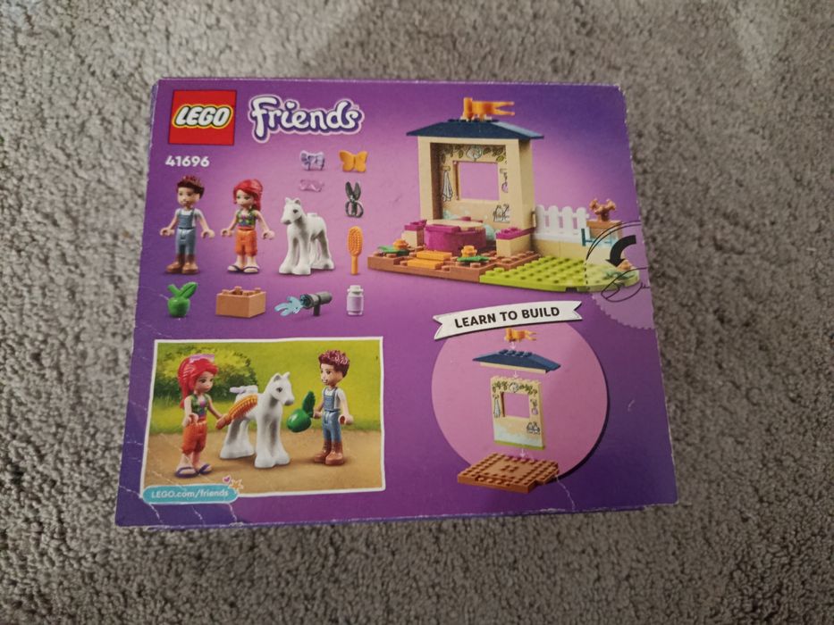 Lego friends estábulo para banho dos póneis