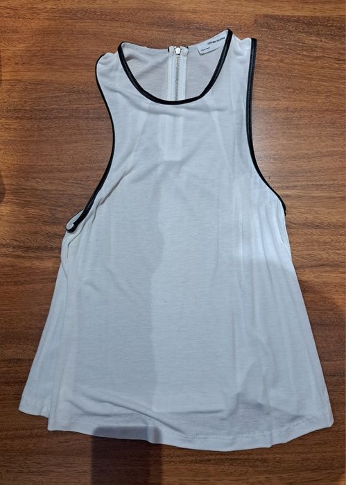 Camisola com rebordo napa