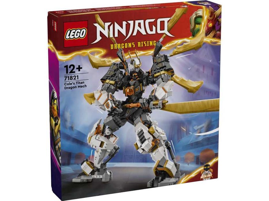 Zestaw LEGO Ninjago 71821 Cole'a tytaniczny robot smoka 1055 elementów