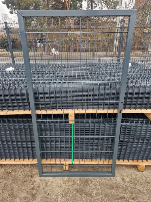 Furtka panelowa 2D 170cm lub 150cm komplet ze słupkami