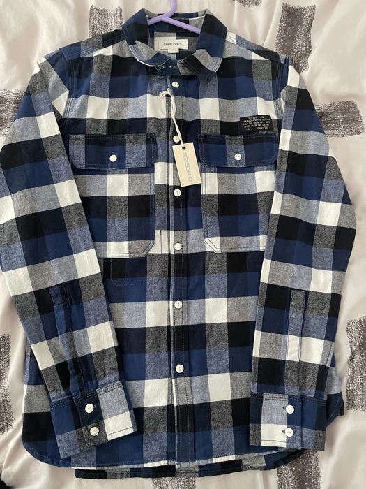 koszula meska diesel w kratke