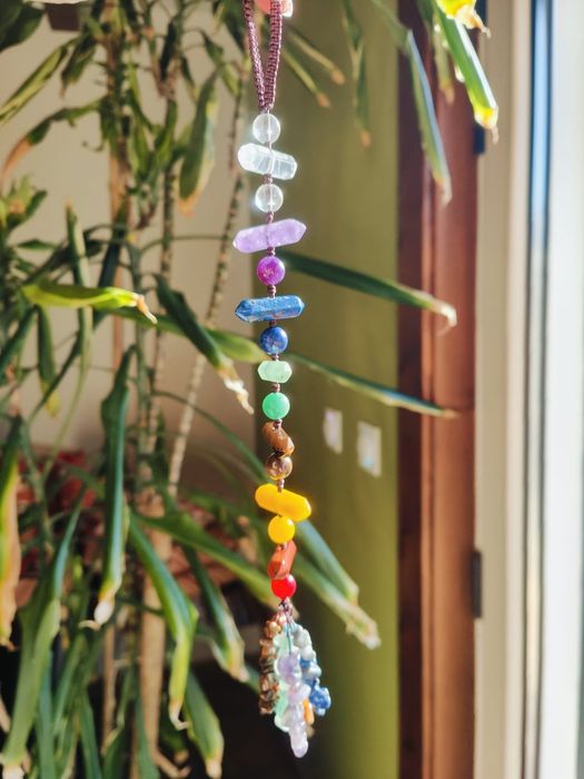 Pendentes c/ 7 pedras chakras