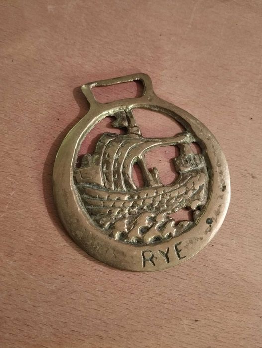 Fivela Latão Sela Cavalo - Navio Caravela