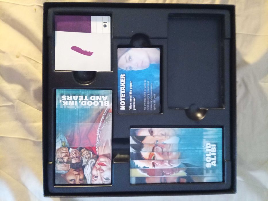 A Modern Crime jogo de tabuleiro
