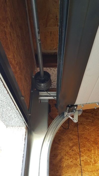 Brama segmentowa 2500x2125 UniTherm Wiśniowski z napędem od ręki