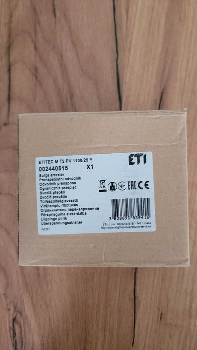 Ogranicznik przepięć DC PV ETI
