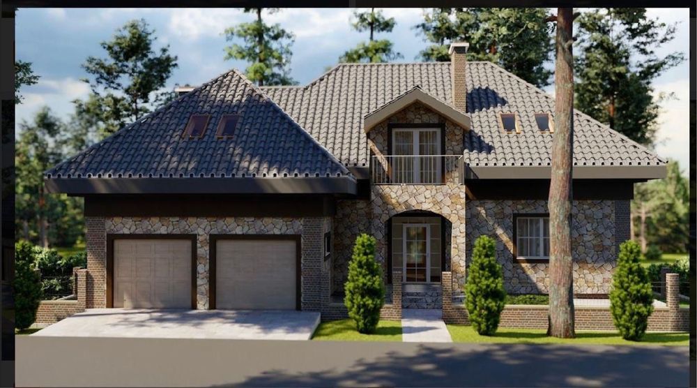 Продаж будинку в Стоянці, 245 м2 з гаражем та соснами на ділянці