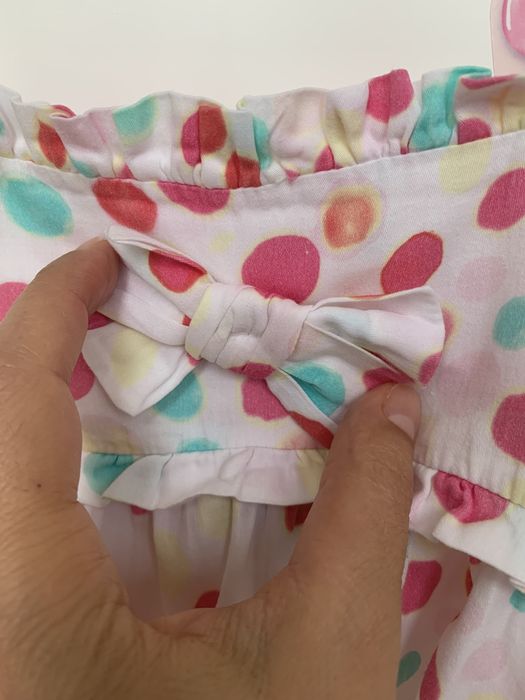 Top Girandola com fita