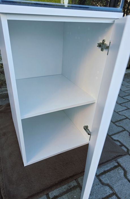 Szafka półka komoda stojak z akwarium morskim słodkim optiwhite aquael