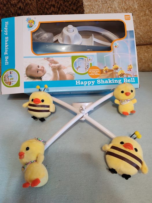 Дитячий  музикальний мобіль для ліжечка