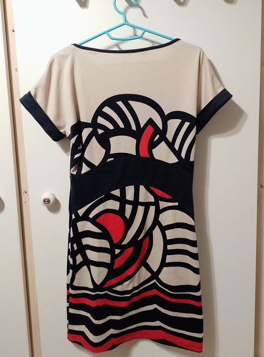 Kolorowa tunika sukienka Samsara Boho Art Bohema Hippie