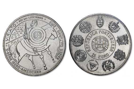 Moeda comemorativa 7,50 euros UNC desde