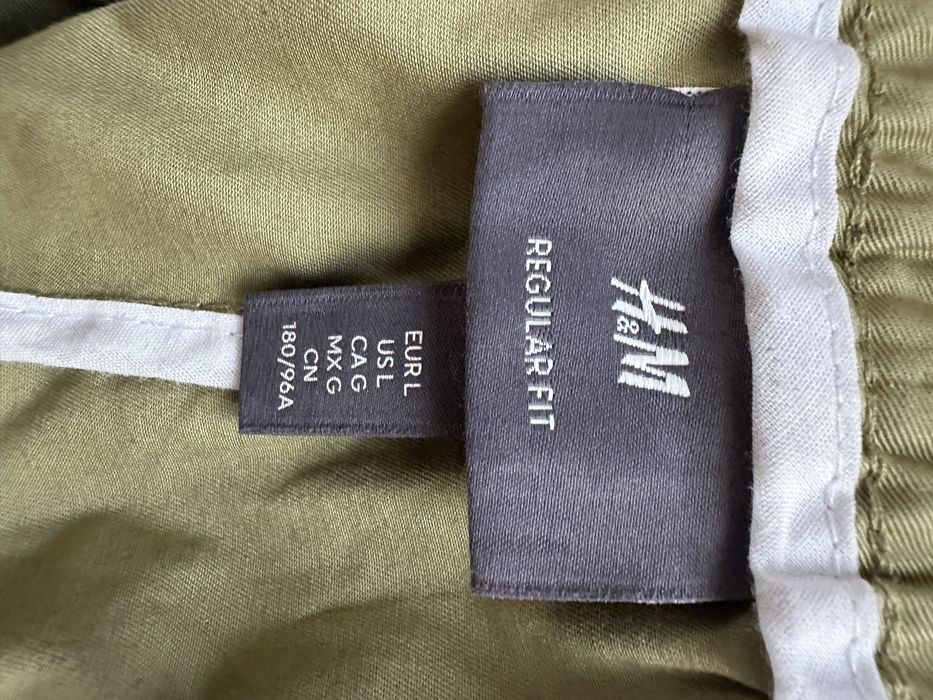 Штаны чиносы брюки H&M  p.L