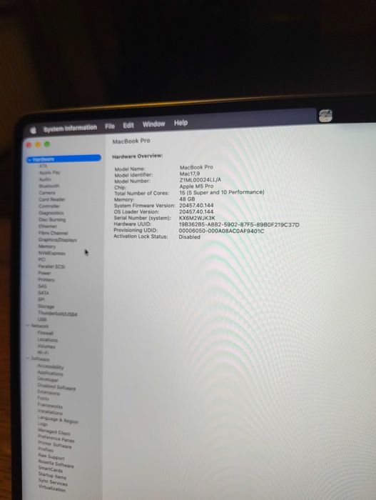MacBook Pro 14 M5 Pro 2026 - 48 ГБ / 1 ТБ, без MDM, на гарантії